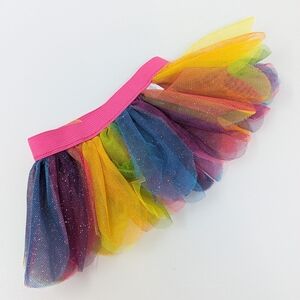 Build A Bear Rainbow Skirt Tulle